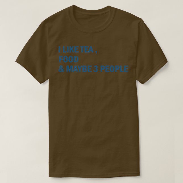 Camiseta Clássico de comida (Frente do Design)