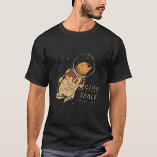 Camiseta Clássico de Espaço Exterior Design do Figurume