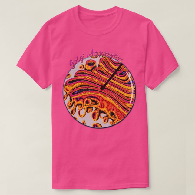 Camiseta Clássico de Nerd de Biologia de Aparelhos Golgi (Frente do Design)