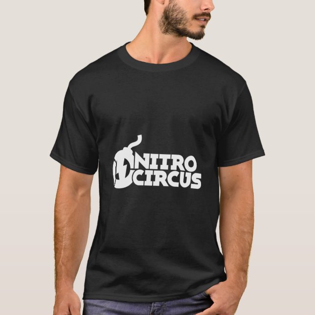 Camiseta Clássico de Nitro Circus (Frente)