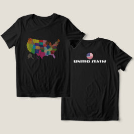 Camiseta Clássico de presentes turísticos especiais dos EUA