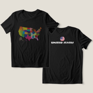 Camiseta Clássico de presentes turísticos especiais dos EUA