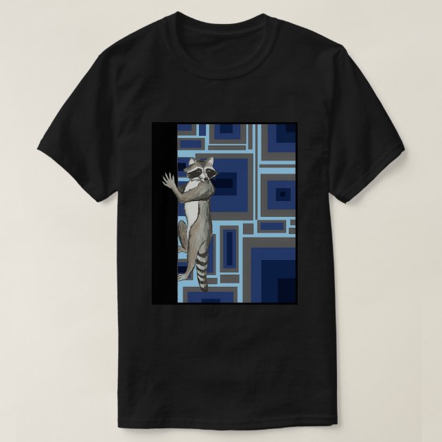 Camiseta Clássico de racco MPR (Frente do Design)