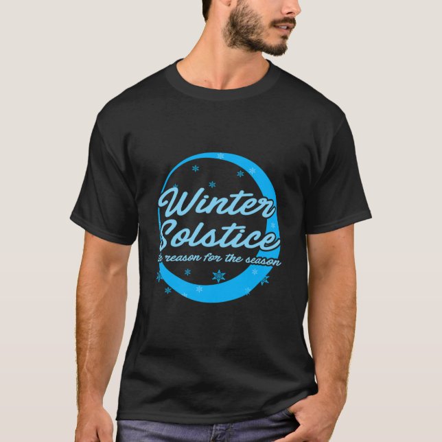 Camiseta Clássico de Solstício de inverno (Frente)