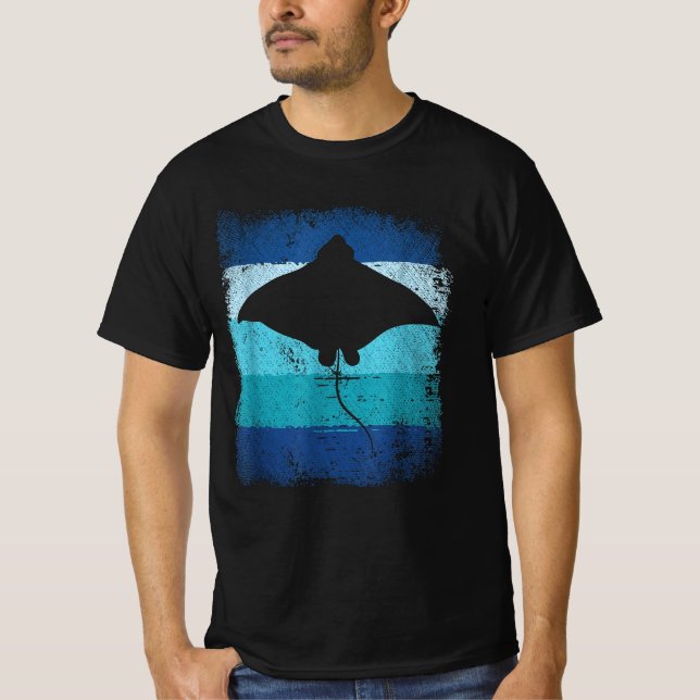 Camiseta Clássico do bebê Mantaray (Frente)