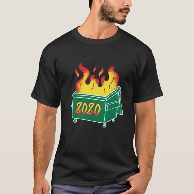 Camiseta Clássico do Dumpster Fire 2020 (Frente)