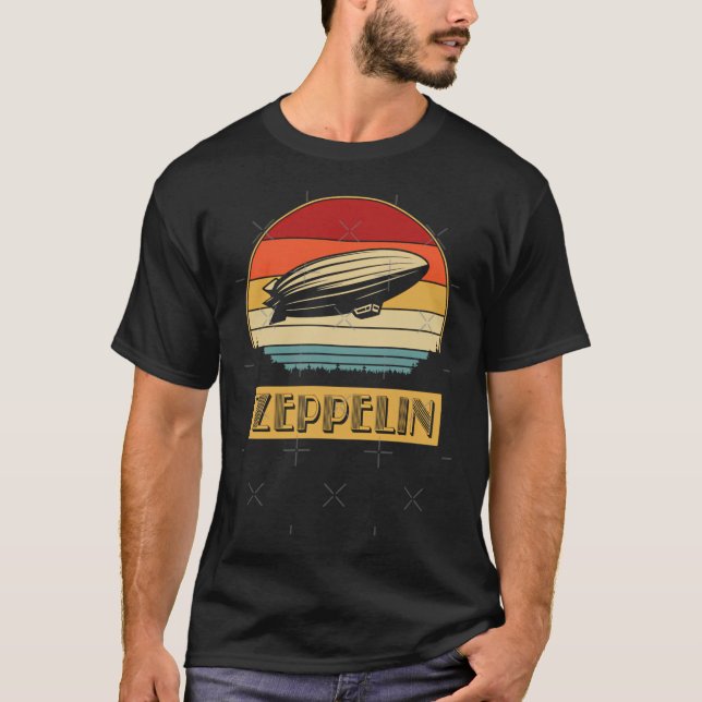 Camiseta Clássico do Led Zepelin (Frente)