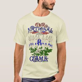 Camiseta Clássico dos anos 80 Nosso Jogo Nacional 1887