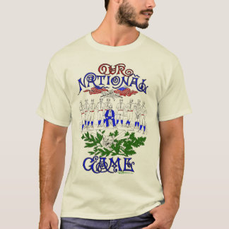 Camiseta Clássico dos anos 80 Nosso Jogo Nacional 1887