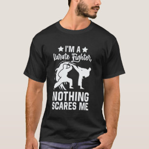 Camiseta Clássico Eu sou um lutador de Karatê nada me assus