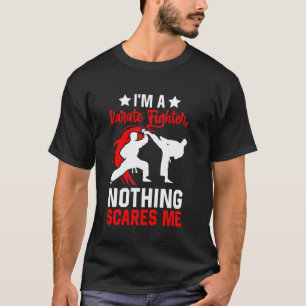Camiseta Clássico Eu sou um lutador de Karatê nada me assus