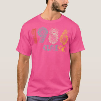 Camiseta Clássico Feito Em 1986 	 Presente de Aniversário d