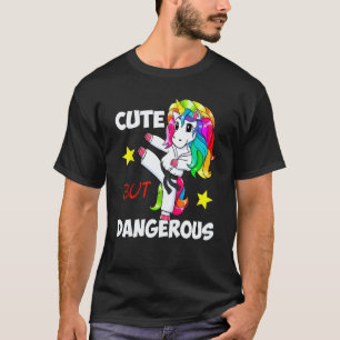 Camiseta Clássico Fofo Mas Perigoso Presente Engraçado Kara