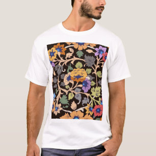 Camiseta Clássico Islâmico: Ornamento Sem Costura Floral
