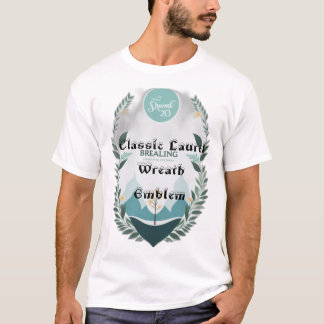 Camiseta Clássico Laurel Wreath Emblem