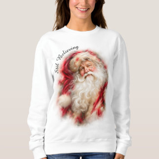 Camiseta Clássico Natal Papai Noel Festa Vintage
