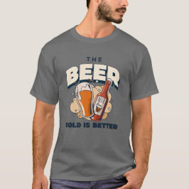 Camiseta Clássico: o frio da cerveja é melhor