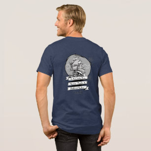 Camiseta Clássico Salt Gear Náutico Oficial Mar Calmo