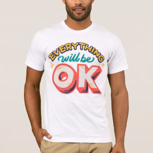 Camiseta Clássico Tudo ficará bem