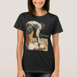 Camiseta Clássico Viagem Quente da Colheita de Algodão da G