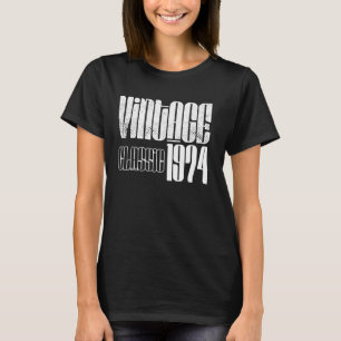 Camiseta Clássico Vintage 1974