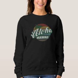 Camiseta Clássico Vintage Aloha Hawaii Paraíso