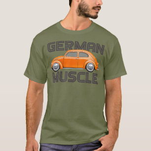 Camiseta Clássico Vintage - Inseto de Carro Muscular Alem