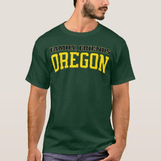 Camiseta Clássicos Amigos da Família Oregon Retro Varsity O