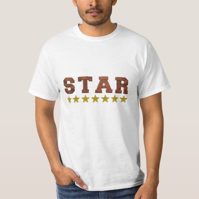 Camiseta Classificação de ESTRELA Design engraçado fofo car (Frente)