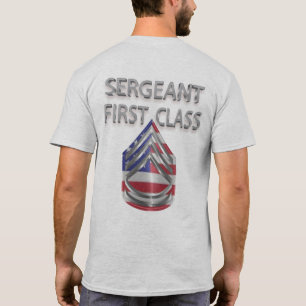 Camiseta Classificação Personalizada do Sargento de Prime