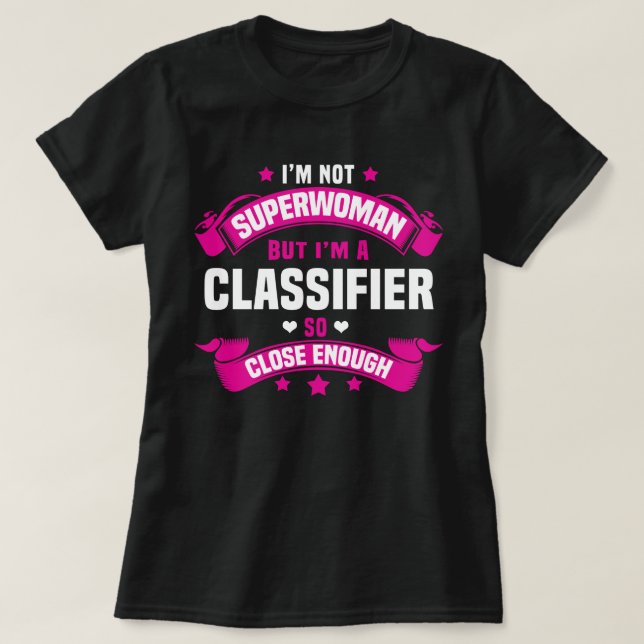 Camiseta Classificador (Frente do Design)