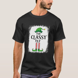 Camiseta Classy Elf Matching Family Funny Christmas Party P