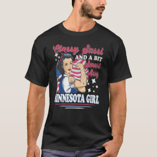 Camiseta Classy Sassi E Um Pouco Inteligente Assi Minnesota