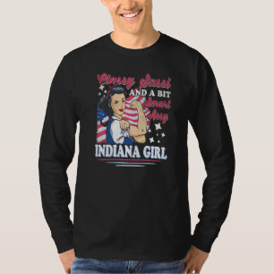 Camiseta Classy Sassi E Um Pouco Smart Assi Indiana Girl Pr