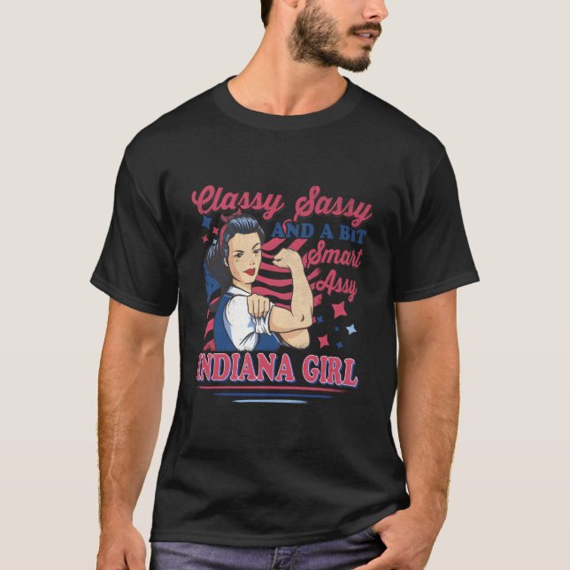 Camiseta Classy Sassy And A Bit Sm Assy Indiana (Frente)