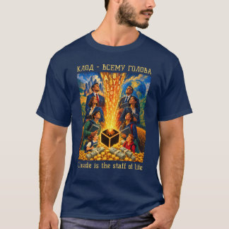Camiseta Claude é o pão da vida