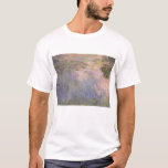 Camiseta Claude Monet | a lagoa do Água-Lírio<br><div class="desc">A lagoa do Água-Lírio por imagens de Bridgeman do � de Claude Monet</div>