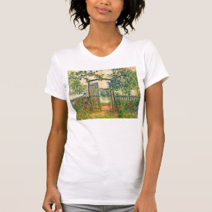 Camiseta Claude Monet: A porta de jardim em Vetheuil