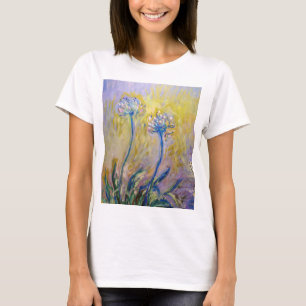 Camiseta Claude Monet - Agapanthus