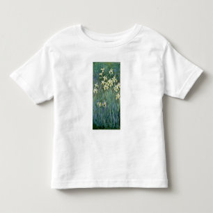 Camiseta Claude Monet as íris amarelas