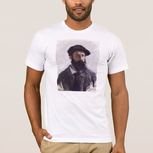 Camiseta Claude Monet - Autorretrato em Beret (Frente)
