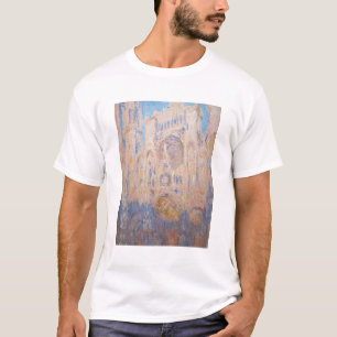 Camiseta Claude Monet - Catedral de Rouen ao pôr do sol