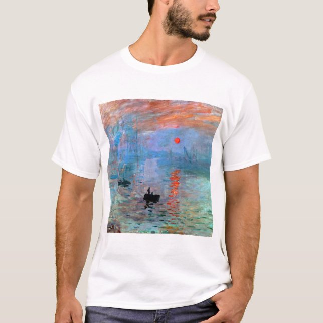 Camiseta Claude Monet Impressão (Frente)