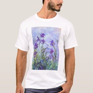 Camiseta Claude Monet - Íris Lilases / Iris Mauves