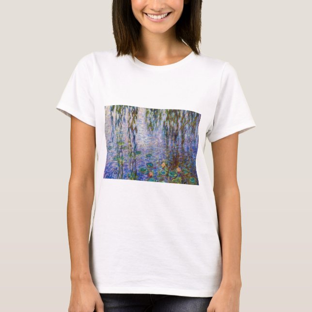 Camiseta Claude Monet - Lírios Hídricos (Frente)