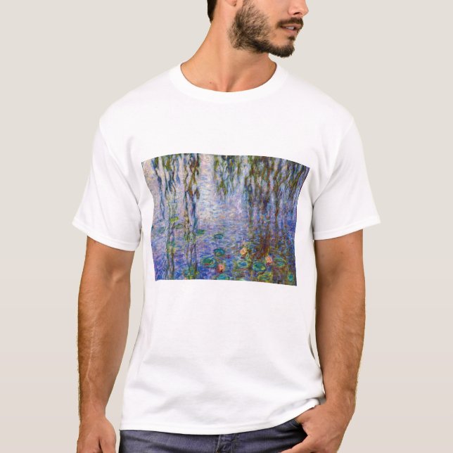Camiseta Claude Monet - Lírios Hídricos (Frente)