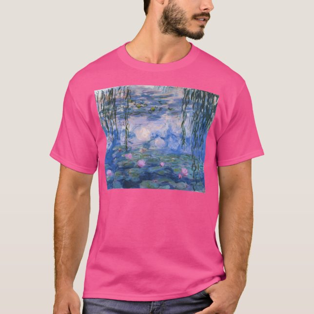 Camiseta Claude Monet - Lírios Hídricos (Frente)