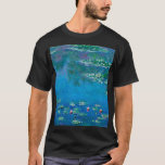 Camiseta Claude Monet - Lírios Hídricos 1906<br><div class="desc">Claude Monet - Imagem de arte Famous Lily 1906.</div>