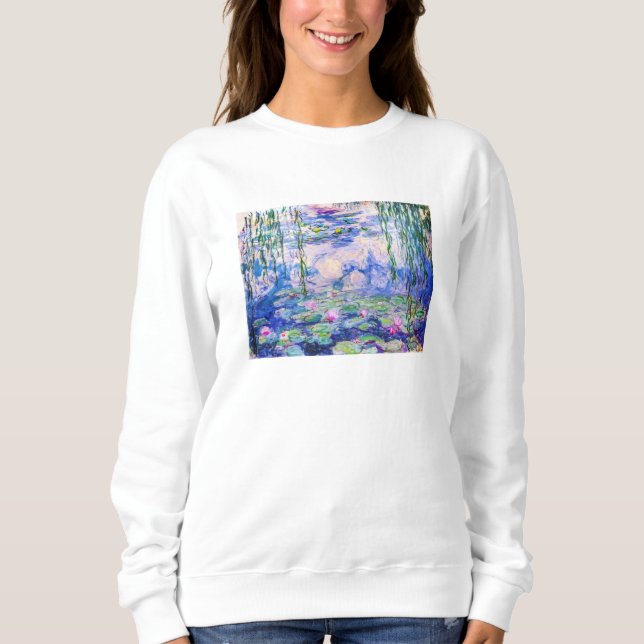 Camiseta Claude Monet - Lírios/Ninfas 1919 (Frente)