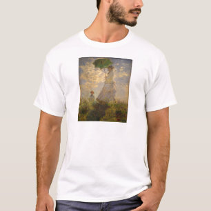 Camiseta Claude Monet: Mulher com Parasol, 1875